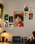 One Piece Anime Poster Wall Set