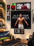 Cristiano Ronaldo Poster Wall Set – CR7 Football Wall Art