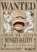 MONKEY.D.LUFFY WANTED POSTER